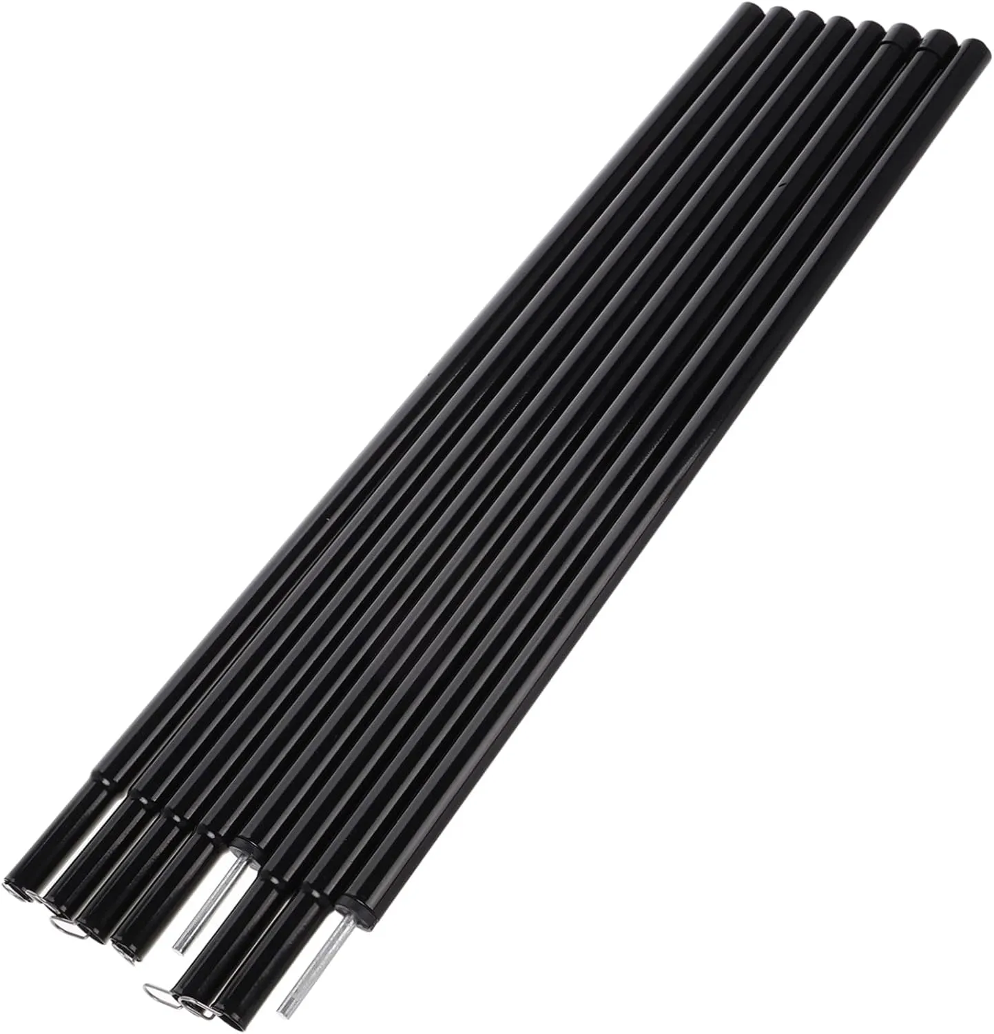 1 Set Tent Support Pole Set Lightweight Adjustable Replacement Rods for Camping Hiking and Canopy Durable Iron Material for Enhanced Stability and Multi Use Applications
