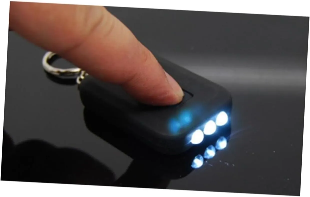 10 pcs Portable Unique Camping Power Hiking Chain Fishing Outdoor Emergency Men Powered LED Lights Mini