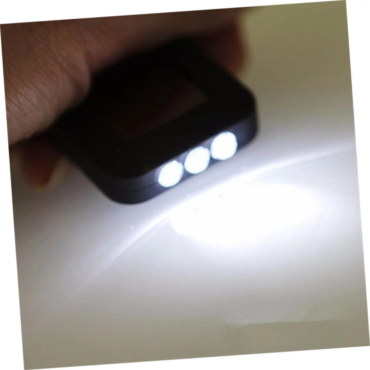 10 pcs Portable Unique Camping Power Hiking Chain Fishing Outdoor Emergency Men Powered LED Lights Mini