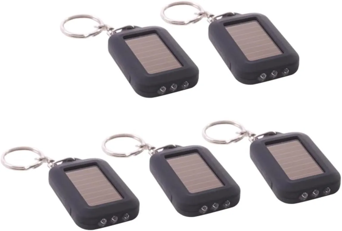 10 pcs Portable Unique Camping Power Hiking Chain Fishing Outdoor Emergency Men Powered LED Lights Mini