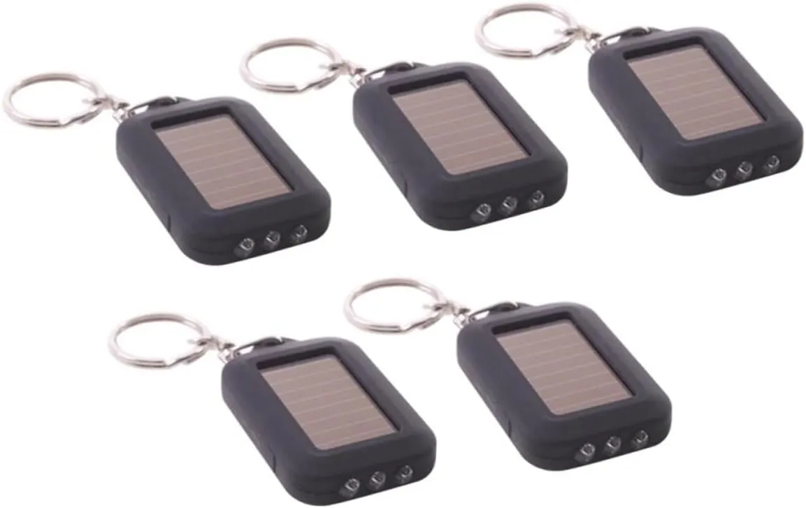 10 pcs Portable Unique Camping Power Hiking Chain Fishing Outdoor Emergency Men Powered LED Lights Mini