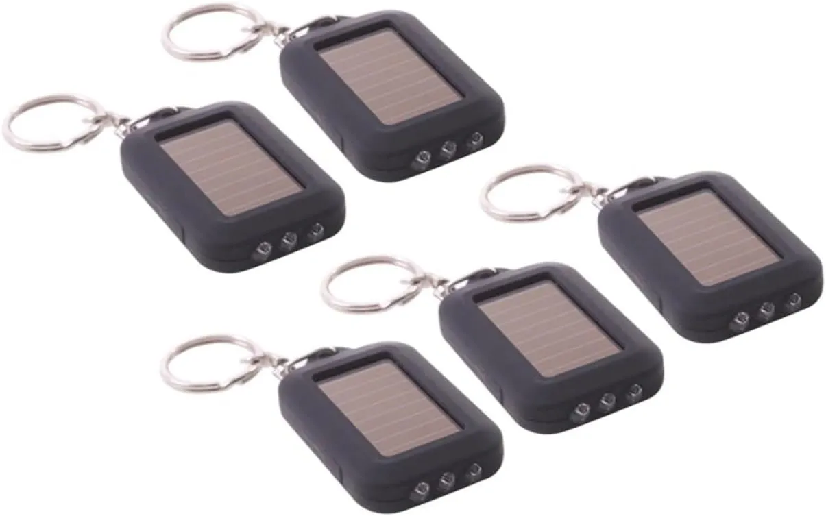 10 pcs Portable Unique Camping Power Hiking Chain Fishing Outdoor Emergency Men Powered LED Lights Mini