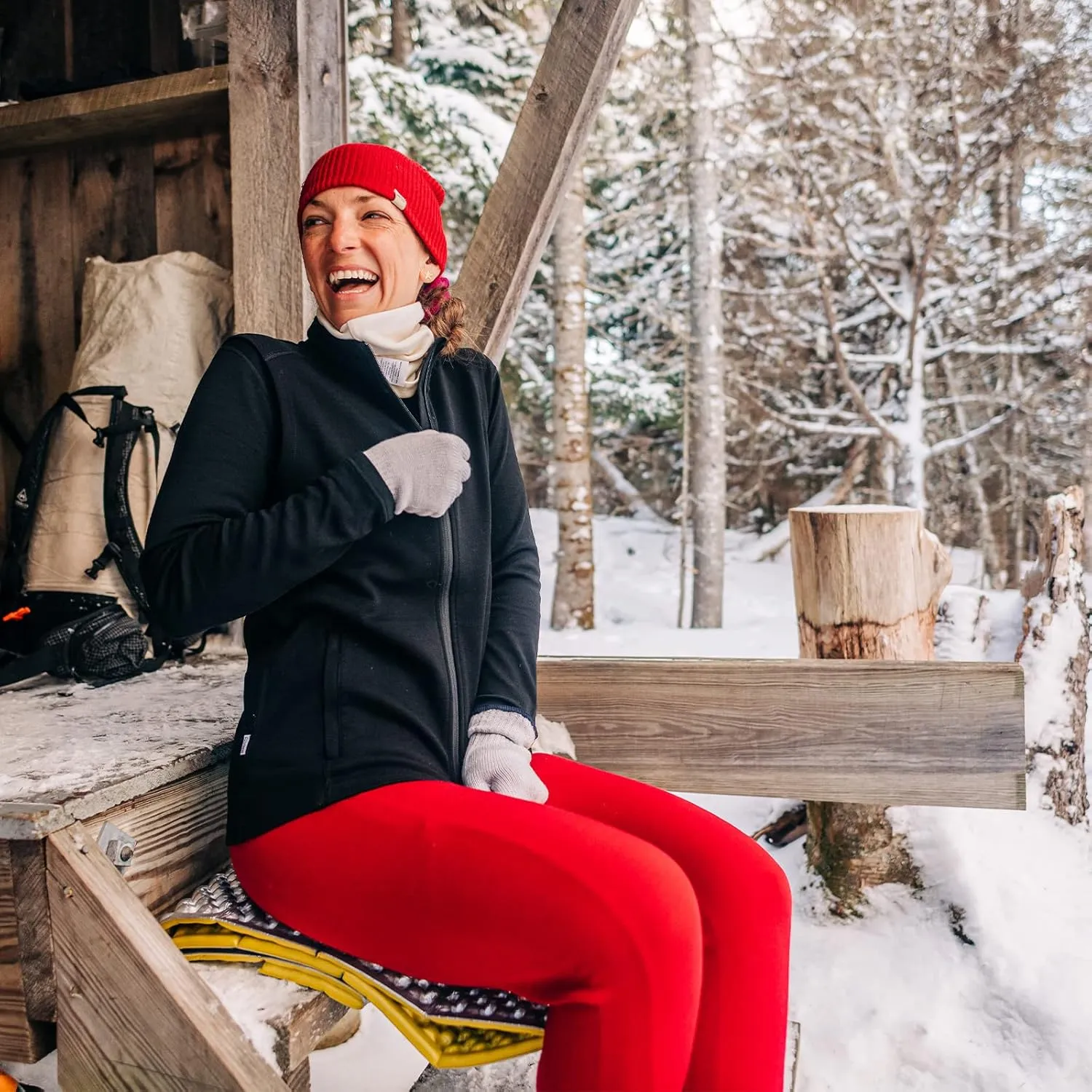 100% Merino Wool Women's Base Layer Bottoms - Thermal Underwear - No Itch Renewable Fabric