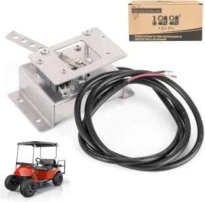 10L0L Golf Cart Potentiometer w/Micro Switch for EZGO 36V 1994  All Electric, Replacement for Curtis PB-6