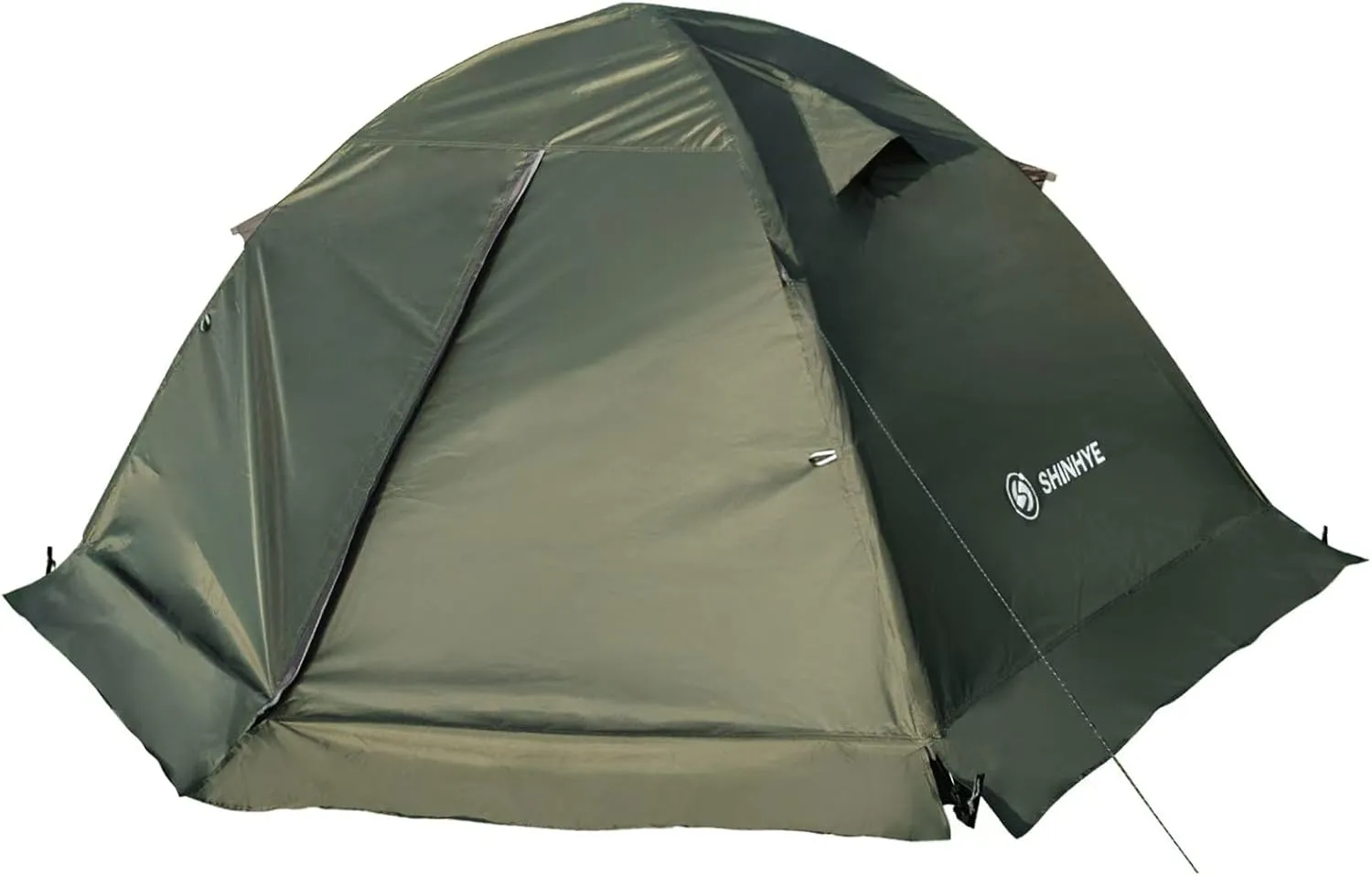 1/2 Person Backpacking Tent for 4 Season, Winter Ultralight Extreme Cold Weather Tents for Camping Easy Setup Waterproof Double Layer Tent for Family Outdoor Hiking Mountaineering