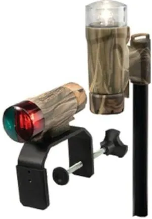 141917 Battery Operated Portable Nav Light Kit with Threaded Pole - Max-4 141917