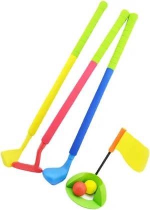 1Set Golf Set Mini Golf Clubs Kit for Indoor for Boys Aged Promotes Physical Fitness Fun Family Activities