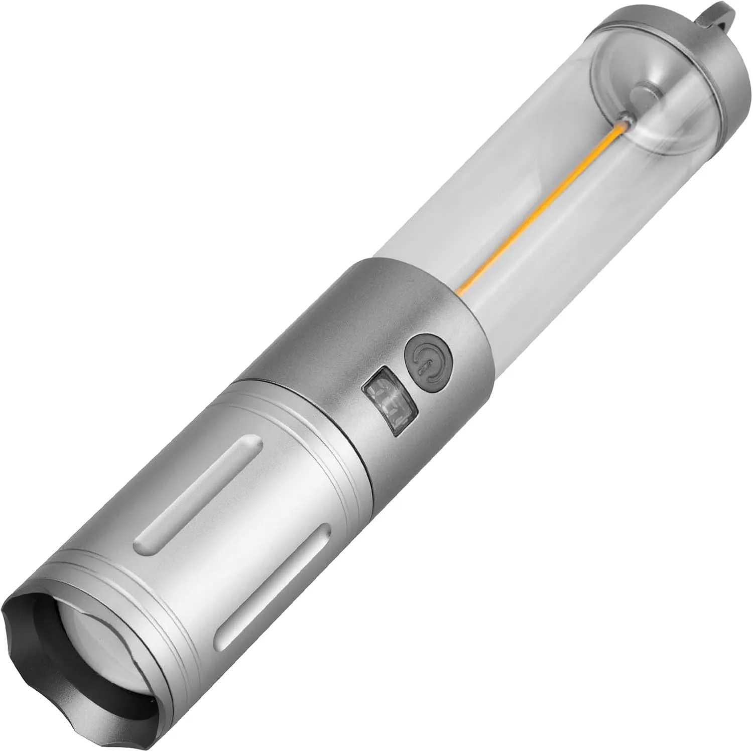 2 in 1 Rechargeable Camping Lantern, Portable Tent Light with High Brightness Flashlight