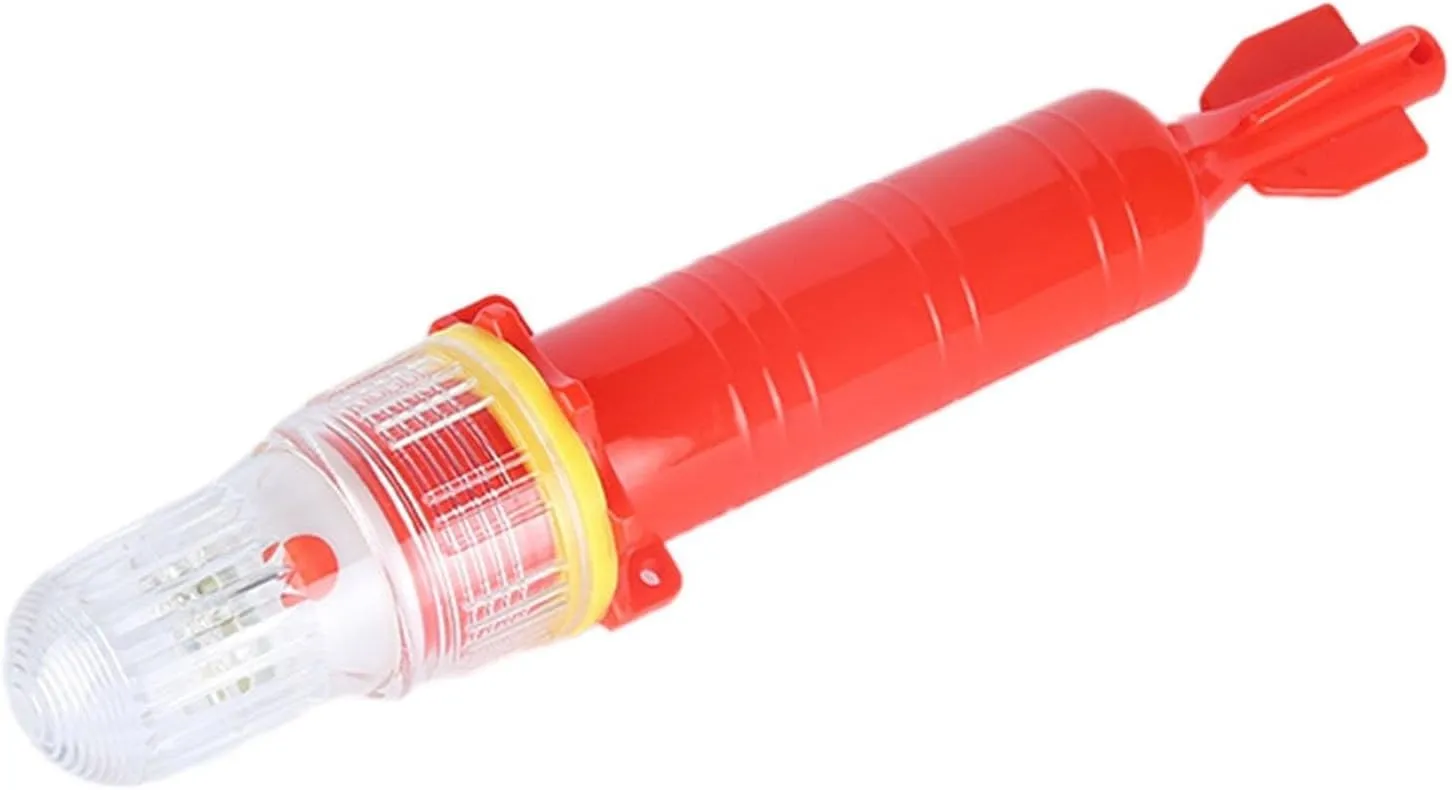 2025 Upgraded Electronic Boat Flare – Boat Flares Coast Guard Approved Marine | Waterproof Emergency Signals for Fishing Nets, Buoys & BoatsFlare Kit (5)