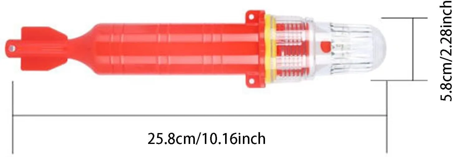 2025 Upgraded Electronic Boat Flare – Boat Flares Coast Guard Approved Marine | Waterproof Emergency Signals for Fishing Nets, Buoys & BoatsFlare Kit (5)
