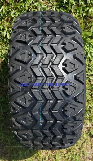 20X10-12" DOT All Terrain Golf Cart Tires - Set of 4 - NO LIFT REQUIRED (read description)