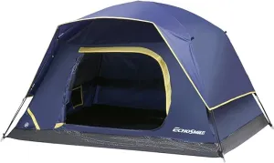 2/3/4 Person Windproof Double Layer Tent - Spacious Dome Design for Backpacking & Hiking, Lightweight Portable Gear for Small Families & Couples