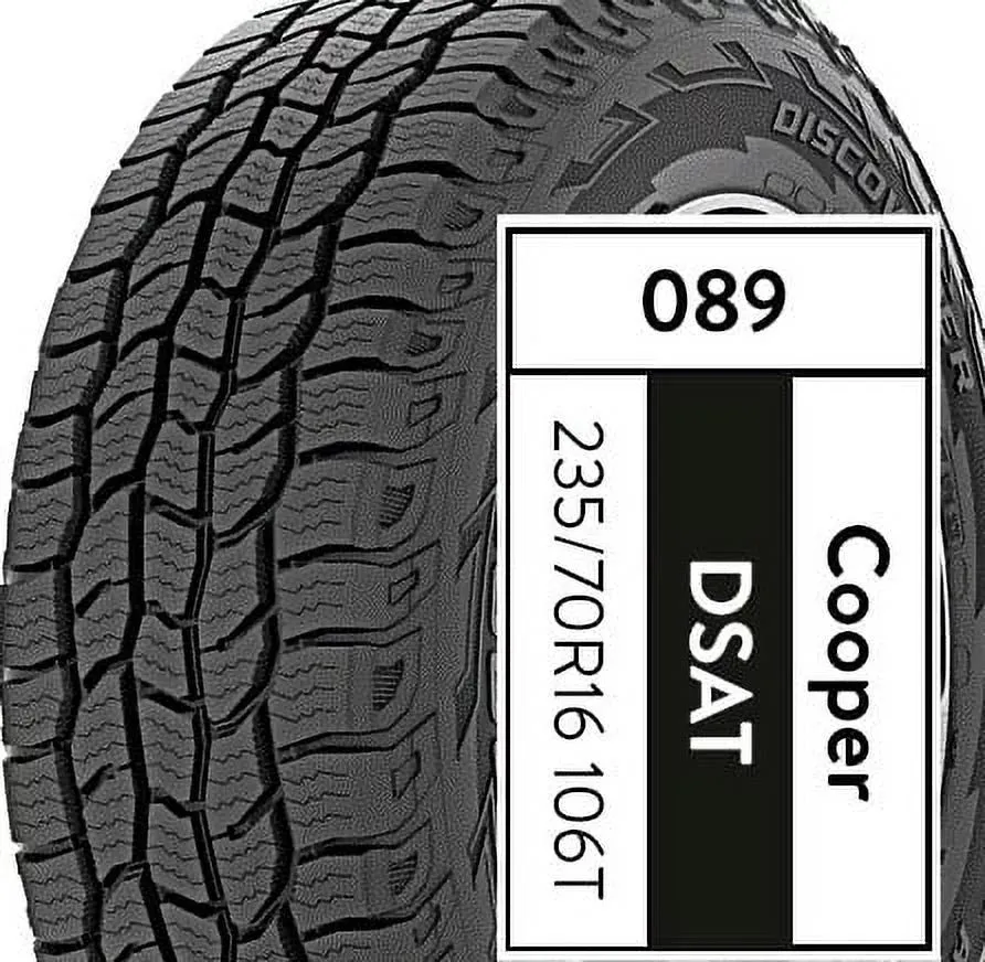 235/70R16 Cooper Discoverer All-Terrain 106T All-Terrain Tire