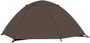 2/4 Person Double Layer Dome Camping Tent, Waterproof & Windproof, Easy Setup, Ideal for Family Camping, Hiking, and Backpacking