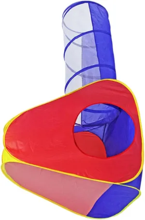 2Pcs Creative Tunnel Tent Indoor Play Tent for Boys and Portable Fun Imagination Game Materials for Daily Indoor Activities