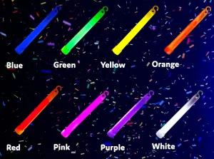 30 Multi Color Ultra Bright Glow Sticks Bulk - 12 Hour Duration - Versatile Use Glow Sticks for Parties, Emergency Light, Camping, and Survival Kit