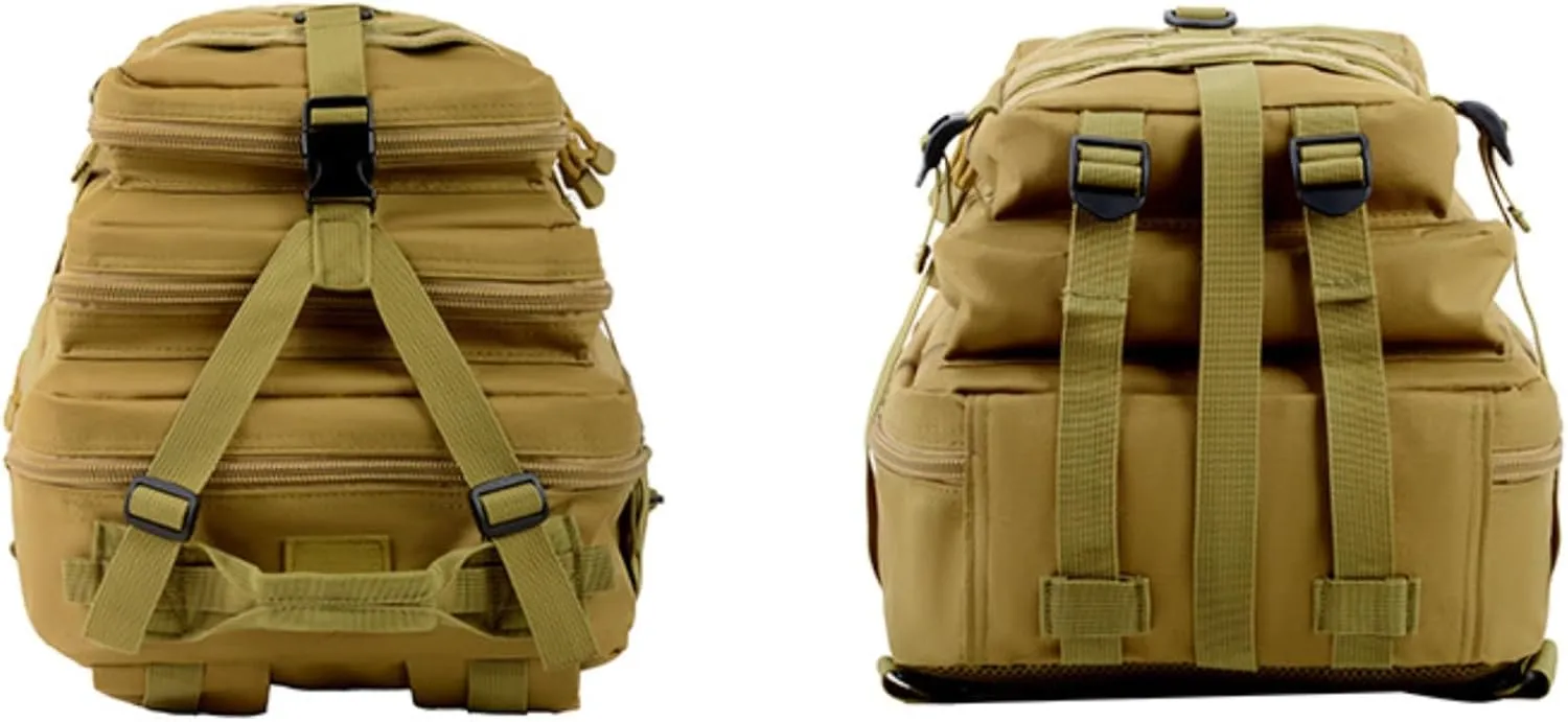 35L Waterproof Hiking Tactical Backpack Lightweight & Ergonomic Design for Camping, Trekking, Outdoor Adventures (CP)