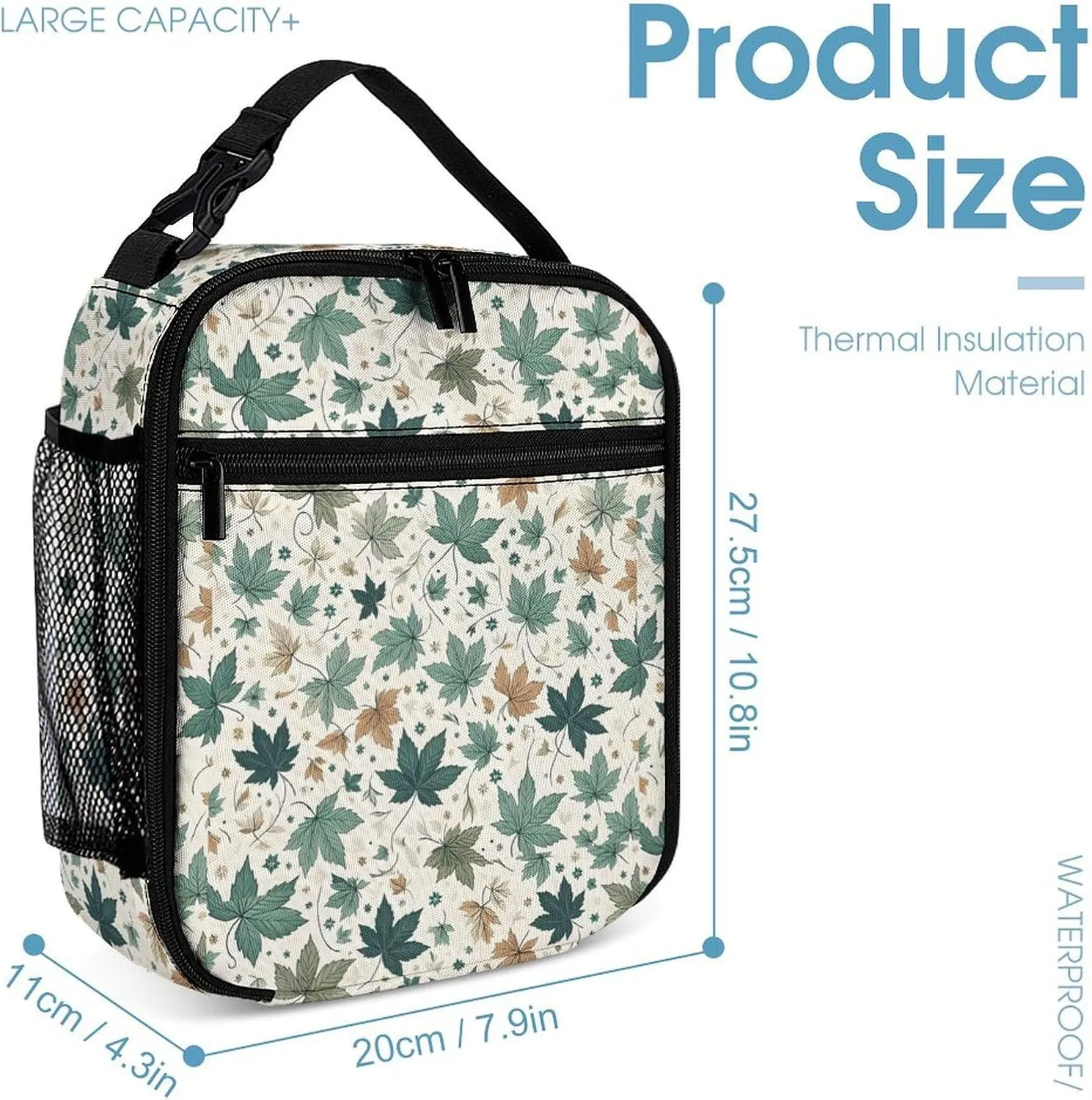 3PCS Backpack with Lunch Box & Pen Case, 16.2 Inch Ergonomic Straps Backpack, Cute College Backpack for Traveling Daypack