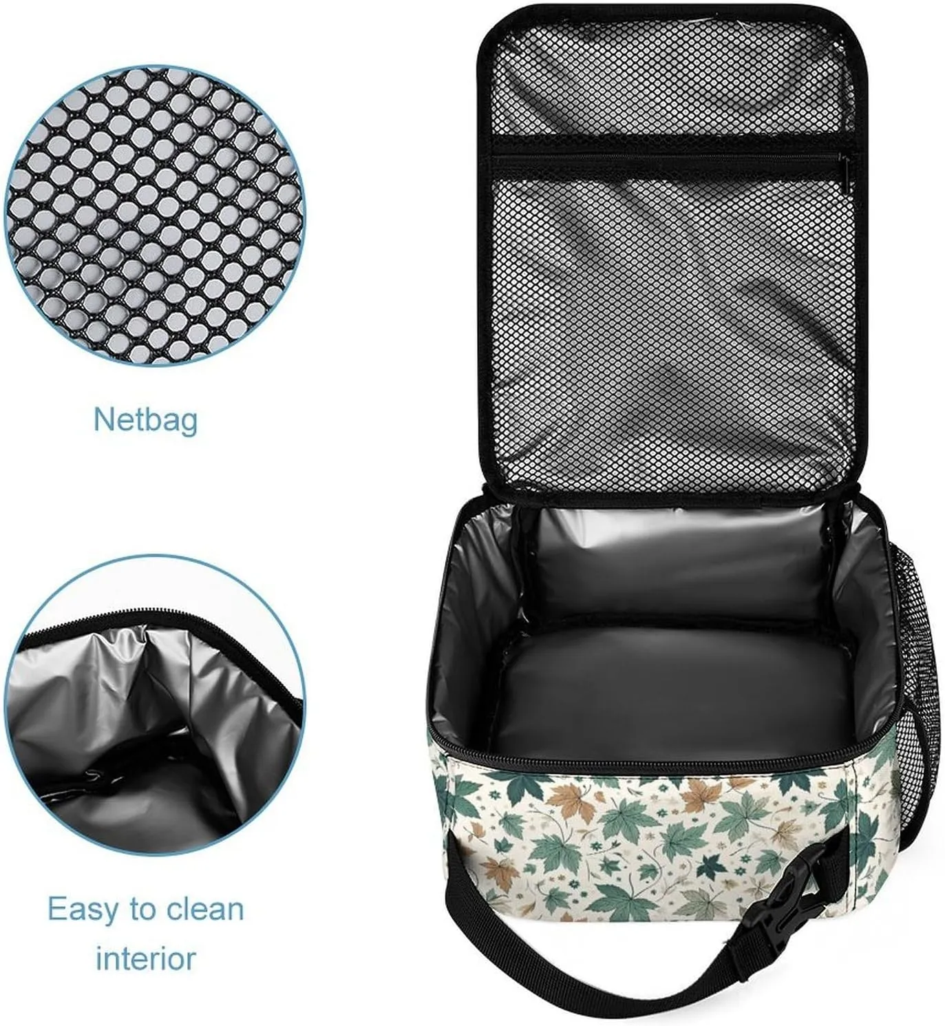 3PCS Backpack with Lunch Box & Pen Case, 16.2 Inch Ergonomic Straps Backpack, Cute College Backpack for Traveling Daypack