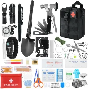 404 Pcs Tactical Survival Kit - Outdoor Essentials