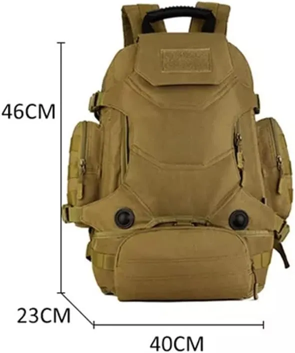 40L Backpack Three-in- Multifunctional Backpack Cycling Mountaineering Bag Travel Hiking Bag(C)