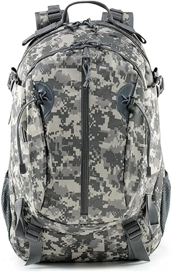40L Camping Backpack Bag Hiking Climbing Rucksack Waterproof Trekking Camouflage Army Backpak Outdoor Daypack-ACU