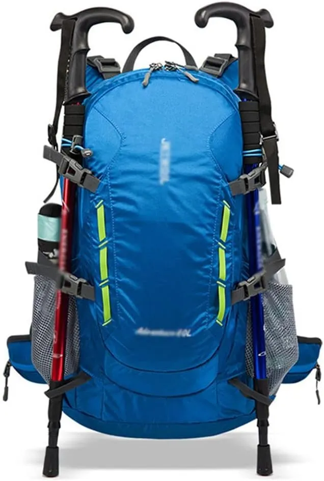 40L Men's Backpack Mountaineering Bag Hiking Outdoor Backpack Mountaineering Sports Bag(Black)