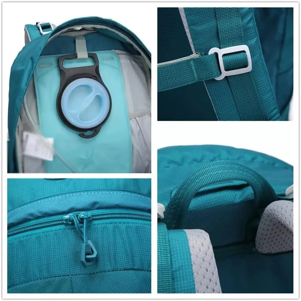 40L Outdoor Backpack Mountaineering Hiking Backpack Mountaineering Hiking Bag Sports Backpack(E)