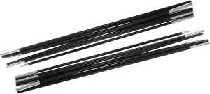 4.9M Fiberglass Camping Tent Pole Bars Outdoor Support Rods Awning Frames Kit
