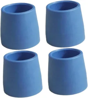 4pcs Anti-Slip Trekking Pole Tips Non Slip Crutch Pole Protectors for Snow/ice Walking Stick Tips