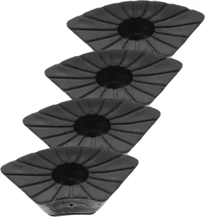 4Pcs Skid Walking Stick Foot Covers Durable Replacement Cane Tips for Trekking Poles Lightweight and Easy to Install Suitable for Hiking Sticks