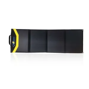 50 Watt Portable Solar Panel Kit with Controller - Sunpower 23.7% efficient shade tolerant solar cells - Open Dimensions: 14" x 52" x 0.5"