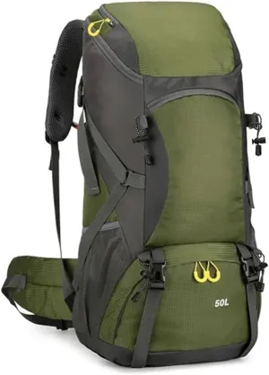 50L Travel Backpack Camping Hiking Bag Tourist Rucksack Waterproof Outdoor Sports Climbing Mountaineering Bag