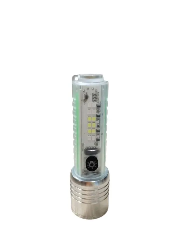 520 Rechargeable Long Range 8 Modes Portable Flashlight.