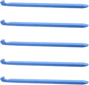 5Pcs Aluminum Alloy Tent Pegs for Camping, Lightweight and Durable Tent Stakes for Outdoor Hiking, Canopy, and Tarp