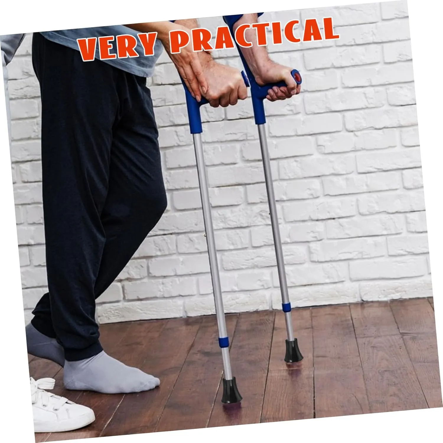 5sets 4pcs Crutch Replacement Tips Durable Cane Tips for Enhanced Stability and Shock Absorption for Walking Canes and Crutches 4pcs*5