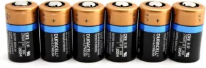 6 Duracell Ultra CR2 3v Lithium Photo Batteries DL-CR2