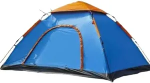 6 Person Camping Tent, Waterproof Outdoor Family Shelter, Multicolor