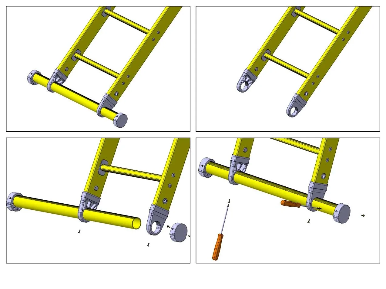 7 Meter Pole Ladder