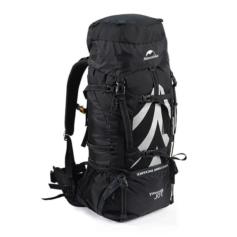 70L Camping Backpack with Rain Cover – Ergonomic and Large Capacity for Hiking and Trekking