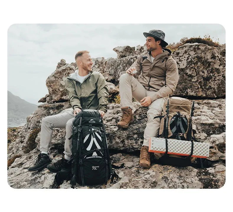 70L Camping Backpack with Rain Cover – Ergonomic and Large Capacity for Hiking and Trekking