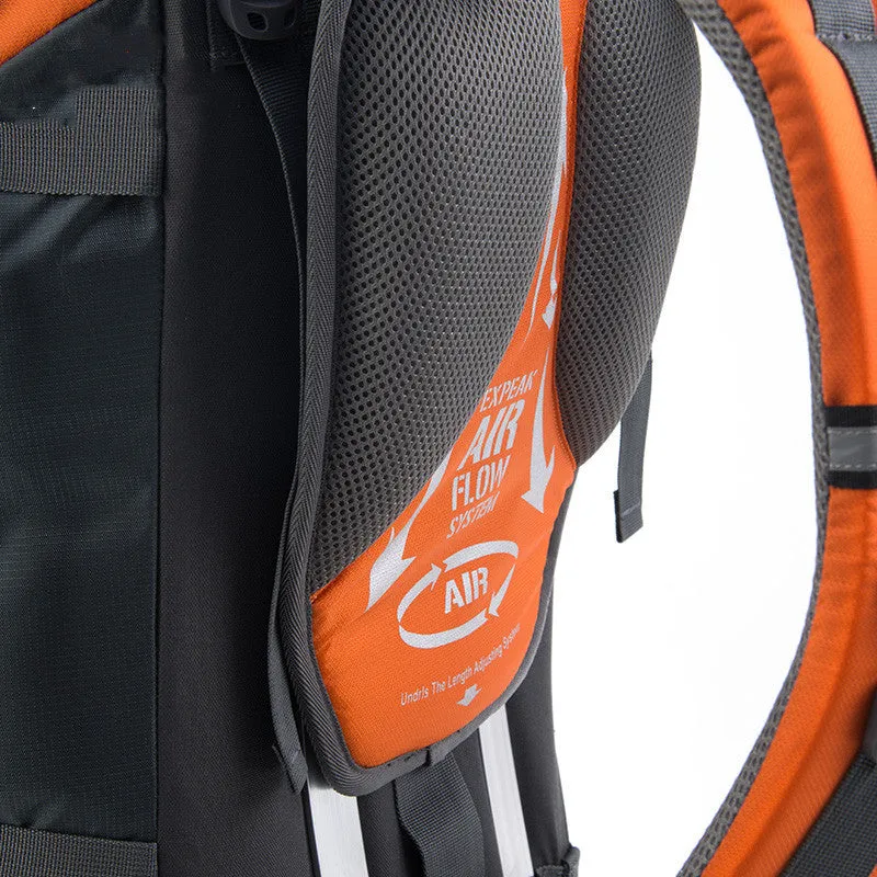 70L Waterproof Nylon Hiking Backpack for Outdoor Adventures