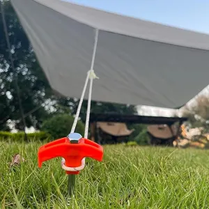 8-Inch Screw-In Tent Stakes