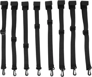 8 pcs Canopy Hanging Clips, Tent Hanging Clip, Multipurpose Nylon Tent Hanging Clips for Outdoor Camping to Hang Food, Lanterns, Garbage Bags, Towels