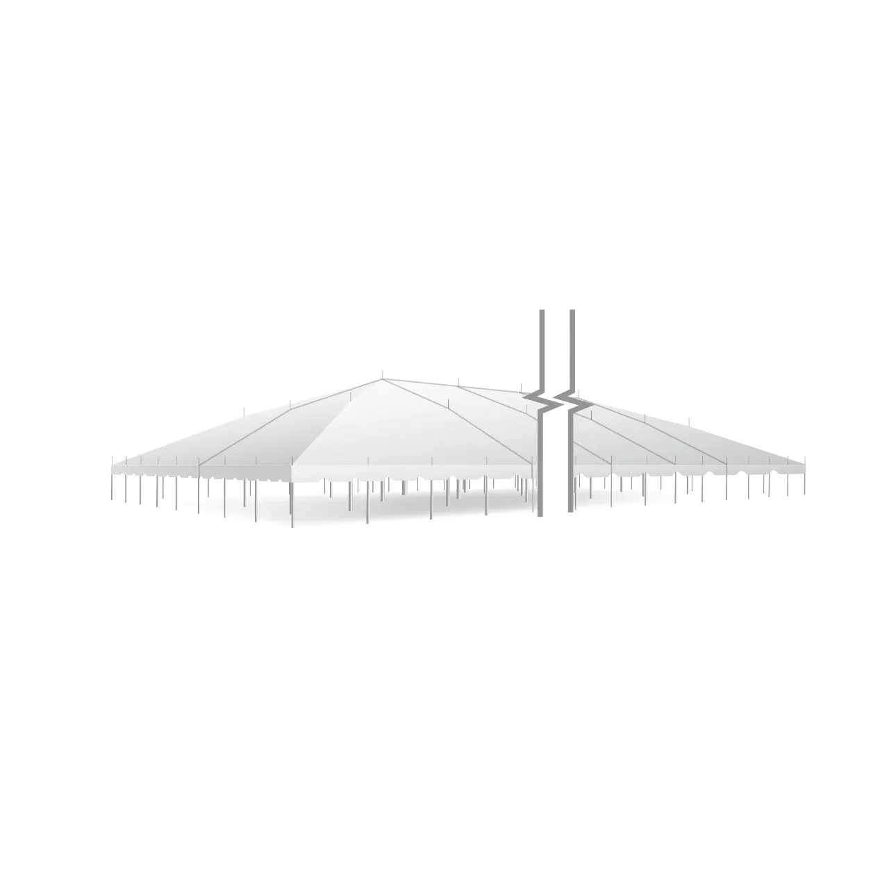 80x360 Classic Series Pole Tent