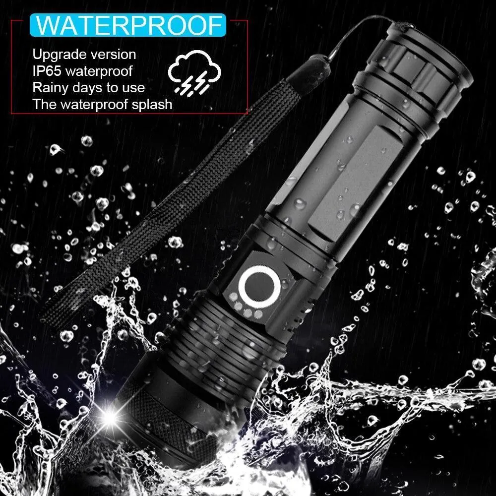 90000 LUMENS XHP50.2 MOST POWERFUL FLASHLIGHT