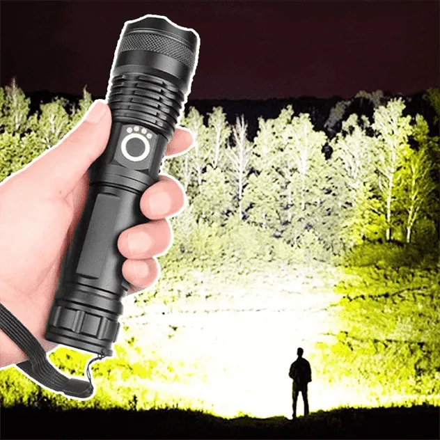 90000 LUMENS XHP50.2 MOST POWERFUL FLASHLIGHT