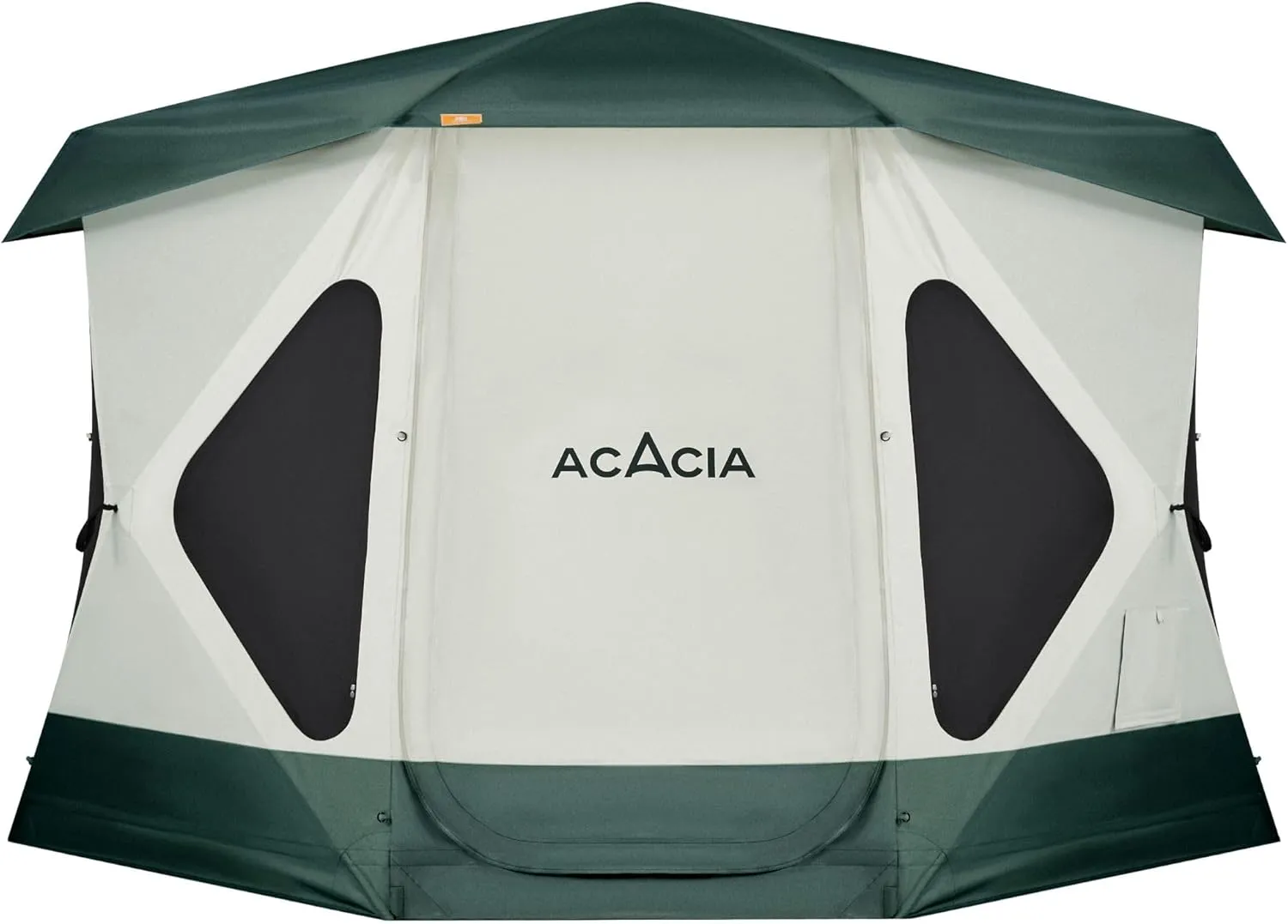 ACACIA Camping Tent, Pop Up Camping Tent with 8 Windows and Footprint, Waterproof Windproof Easy Setup Hub Tent for Family Camping, Hiking and Glamping