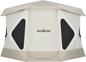 ACACIA Camping Tent, Pop Up Camping Tent with 8 Windows and Footprint, Waterproof Windproof Easy Setup Hub Tent for Family Camping, Hiking and Glamping