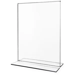 Acrylic 8-1/2" x 11" Bottom Load Sign Holder